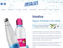 Tablet Screenshot of insalus.es